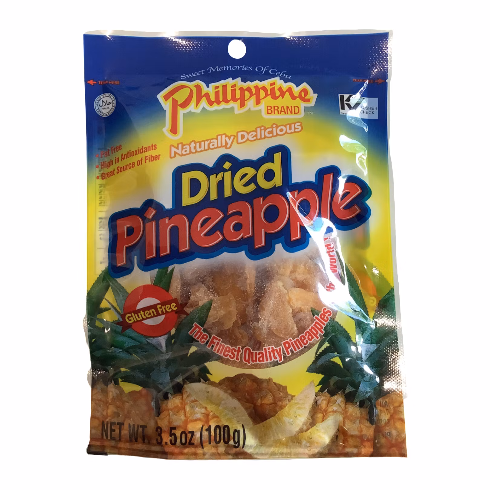 Philippine Brand Dried Pineapple 100g