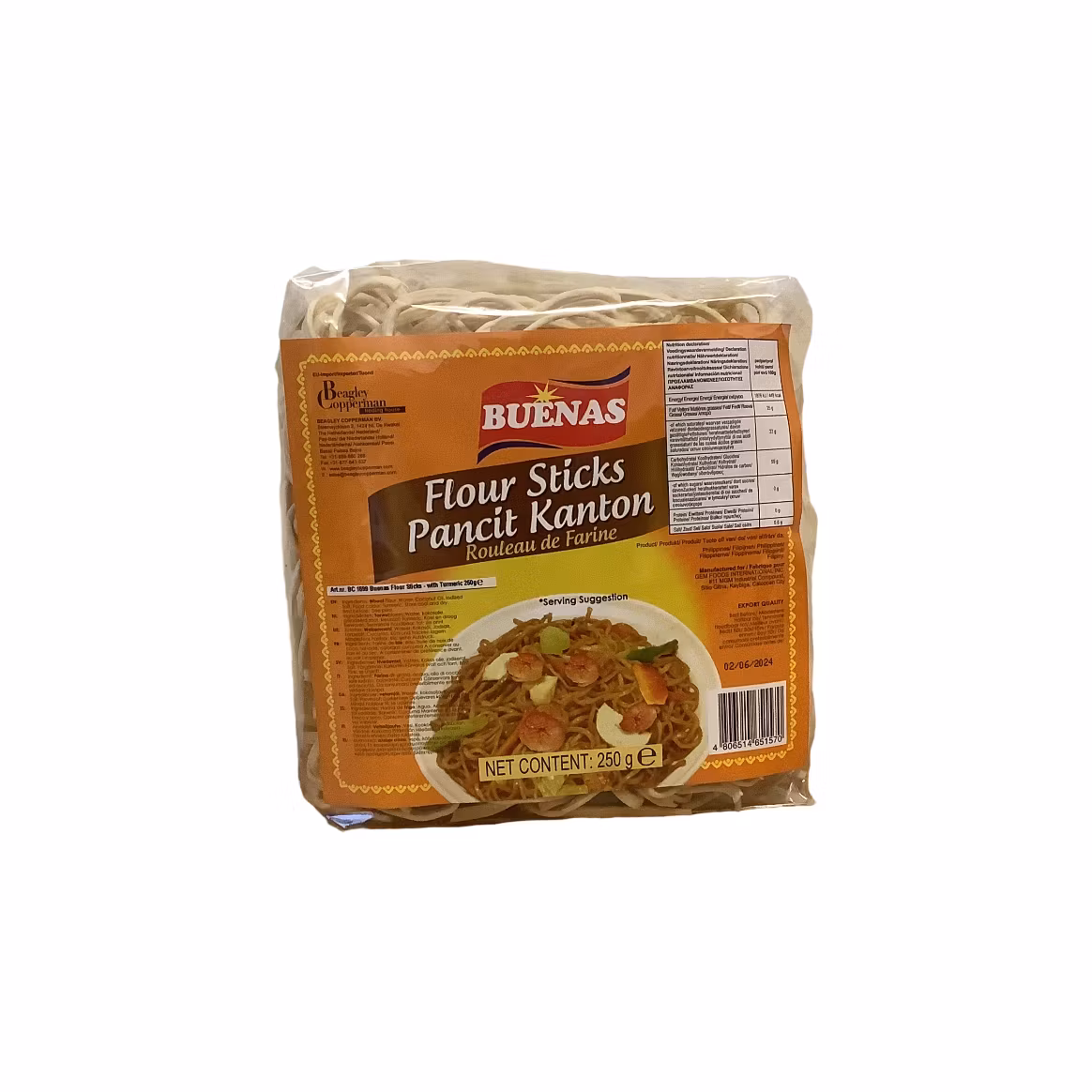 BUENAS Flour Sticks Pancit Kanton 227g