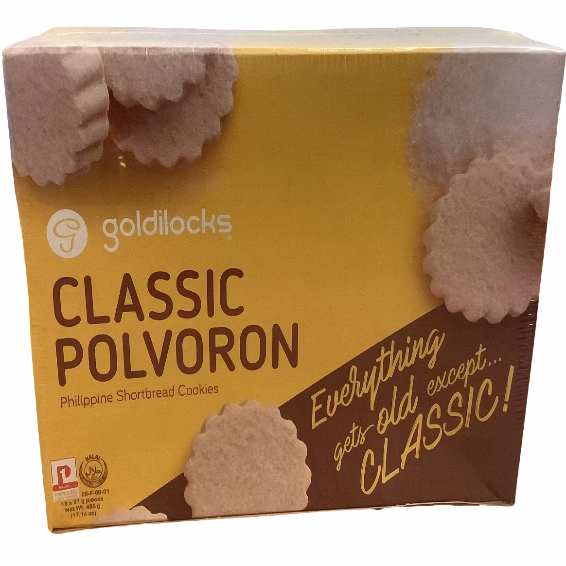 goldilocks  CLASSIC POLVORON 486g