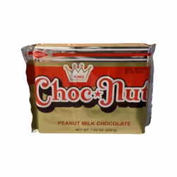 King choc-nut  peanut milk chocolate 200g