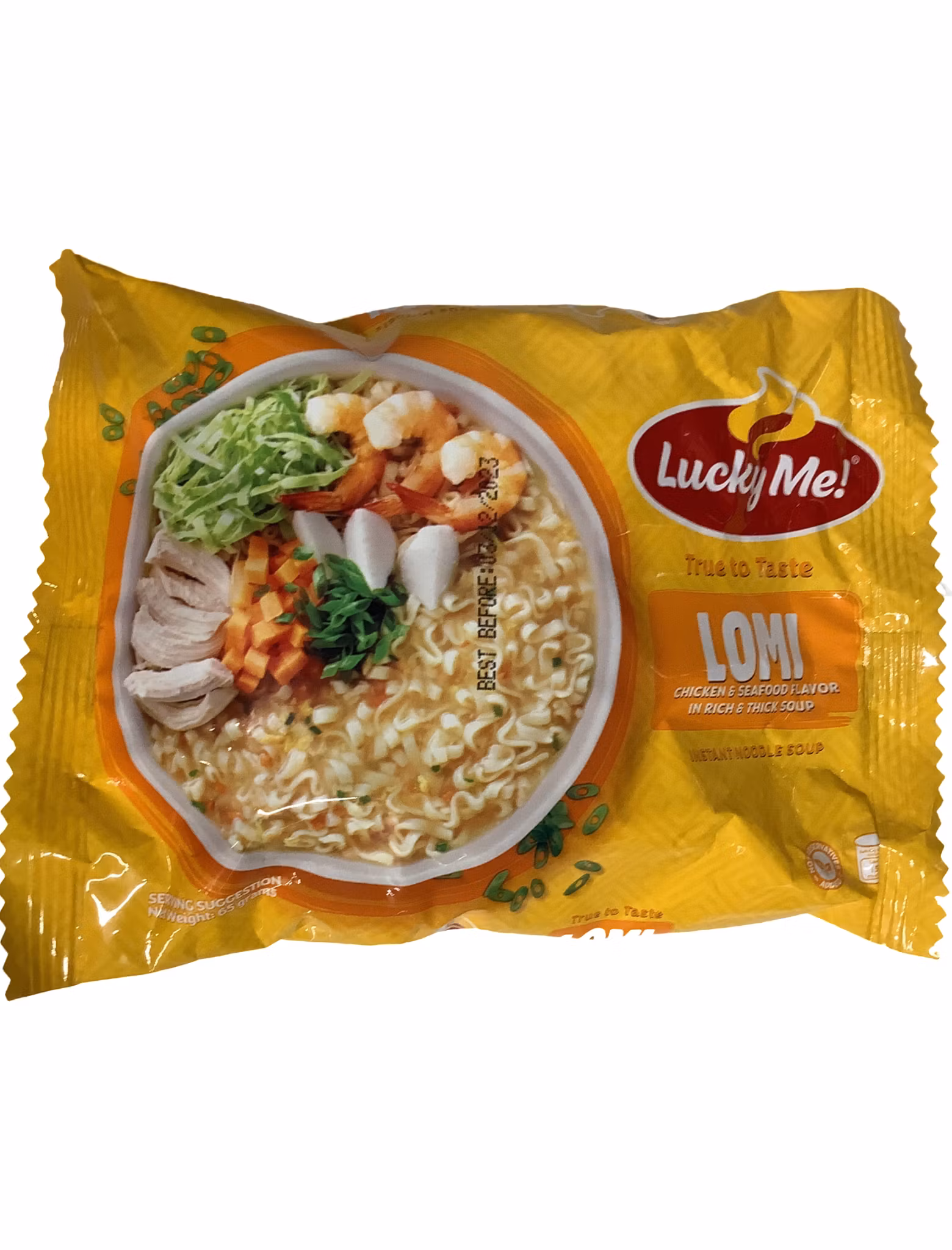 Lucky me  Lomi Noodles