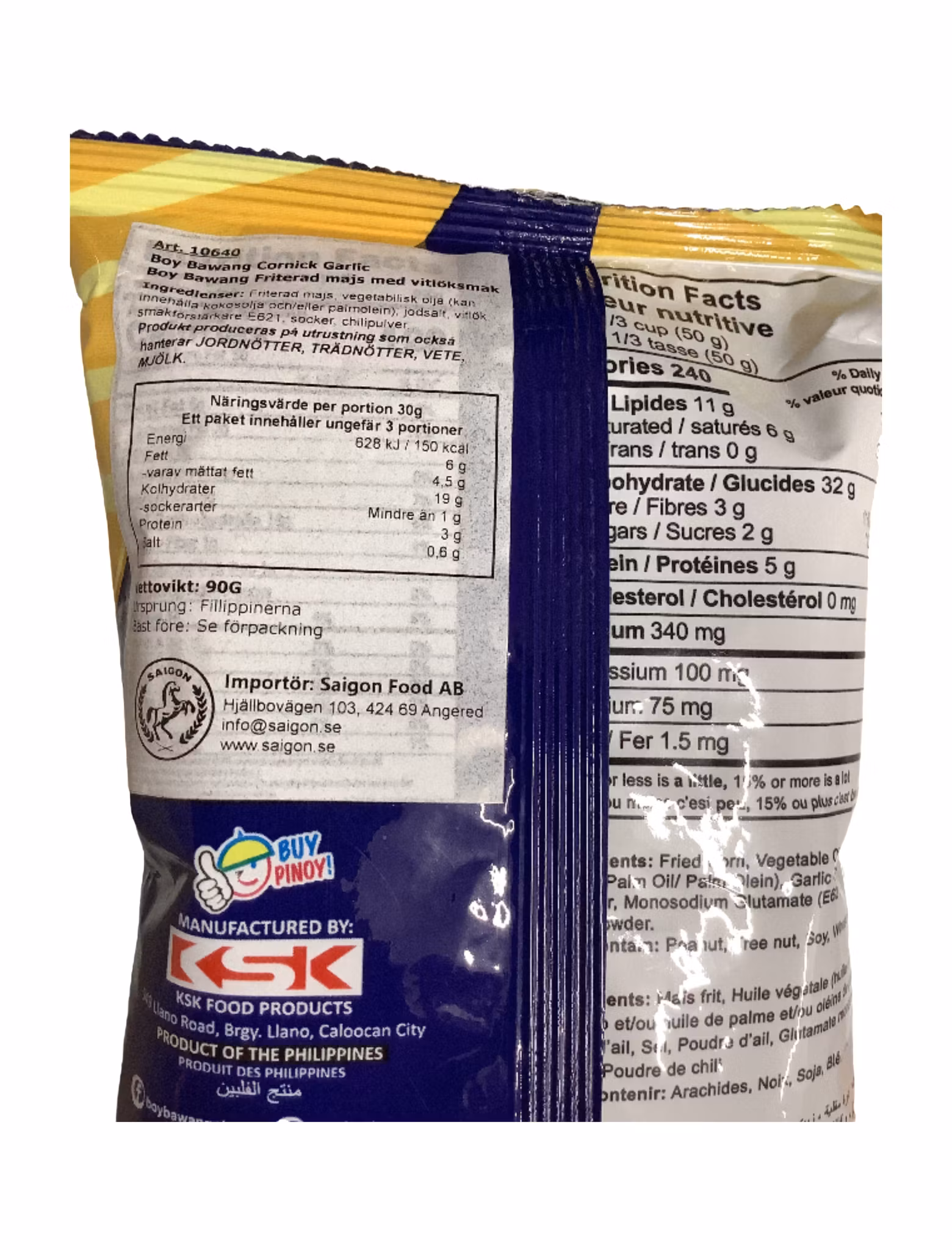 Boy Bawang cornick Garlic Flavor 100g