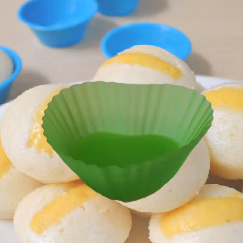 Puto Molder Medium Silicon 7cm (diameter) -Heart Shape Per piece