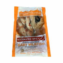 BONELESS MILKFISH MARINATED HOT BABY BANGUS 420g (for pick up only)