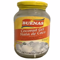 Buenas Coconut Gel Nata de Coco White 340g