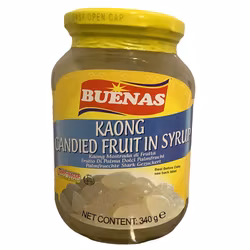 BUENAS White Kaong in Exta Heavy Syrup Sugar Palm 340g