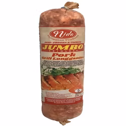 Nida JUMBO skinless PORK LONGGANISA *pick up only*