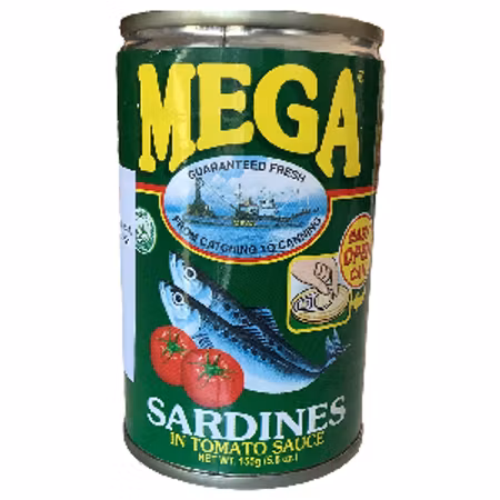 Mega Sardines in Tomato Sauce 155g