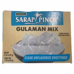 Gulaman mix clear