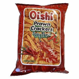 Oishi Prawn Crackers spicy Flavor 90g