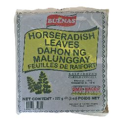 Buenas horseradish leaves 227g (pick up only)