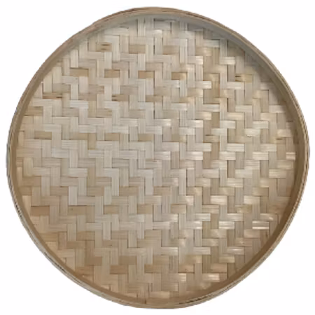 Small Bilao  43 cm outside circumference, 12,5 cm inside diameter