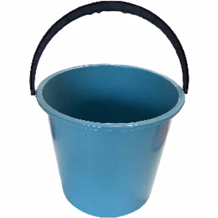 Light blue water pail 10 liters