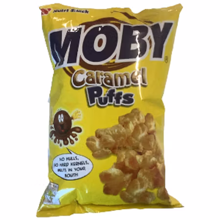 Moby caramel puffs