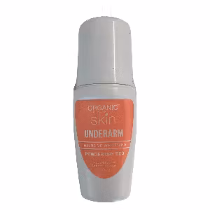 Organic skin underarm powder dry deo
