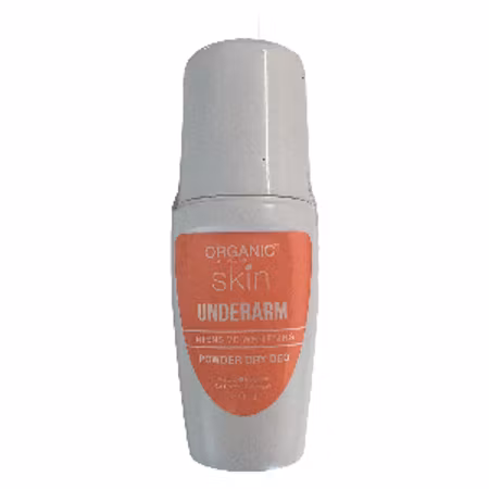Organic skin underarm powder dry deo