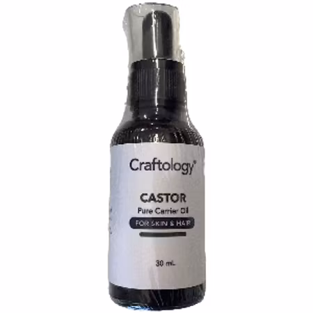 Crafrology castor pure carrier oil 30ml