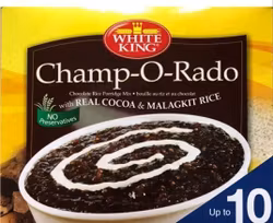 White king chocolate champorado 10 bowls
