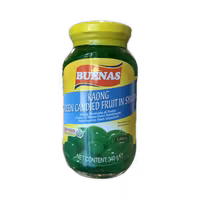 Buenas kaong green candied fruit in syrup