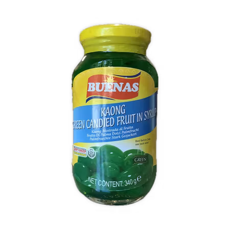 Buenas kaong green candied fruit in syrup