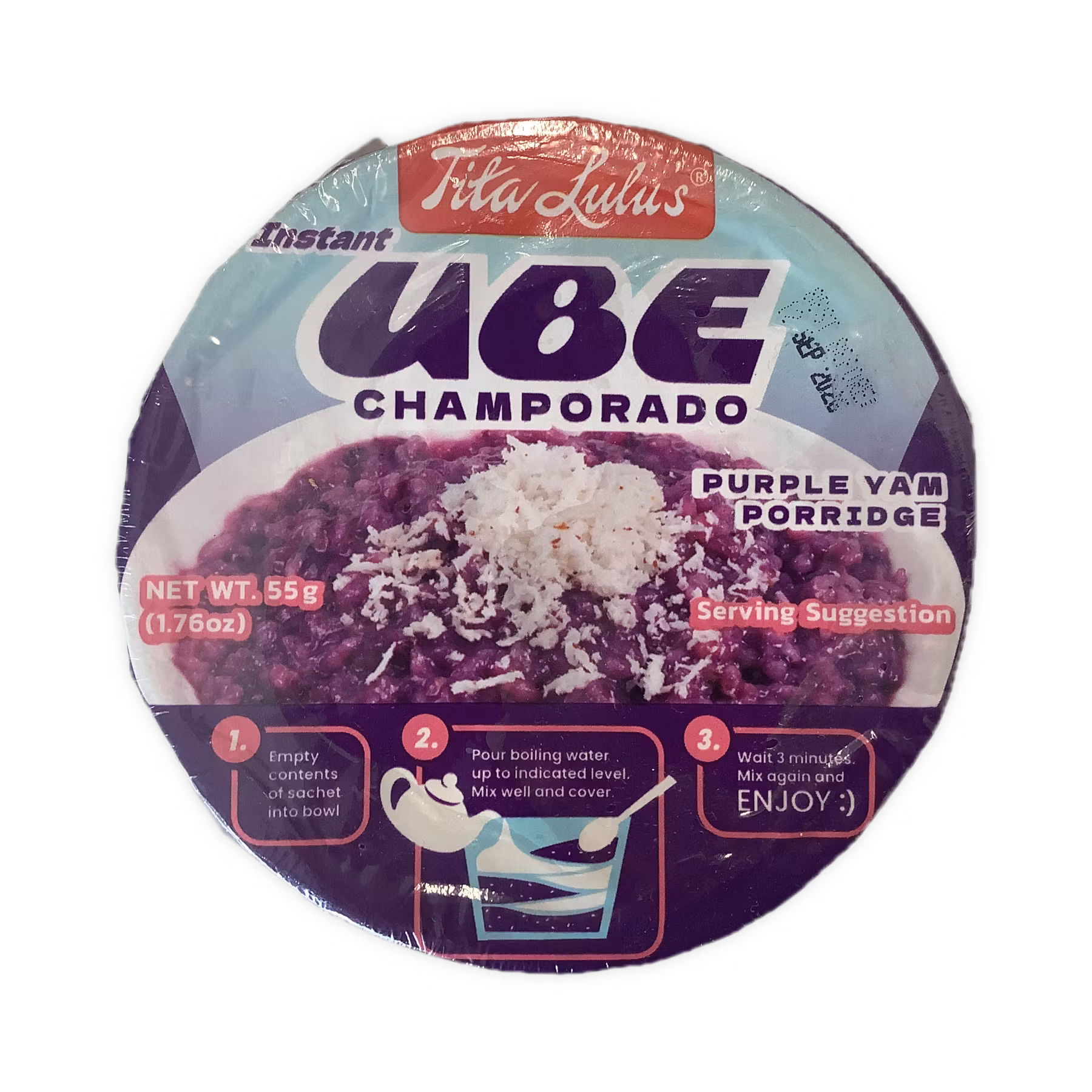 Ube champarado