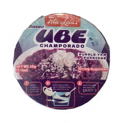 Ube champarado