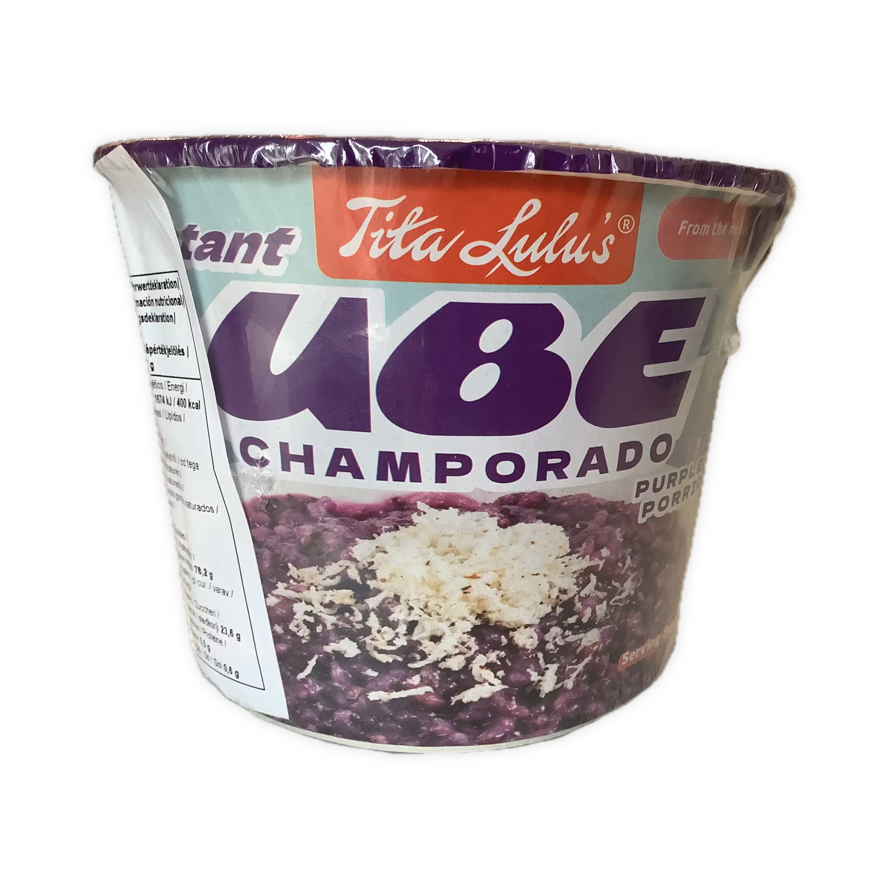 Ube champarado