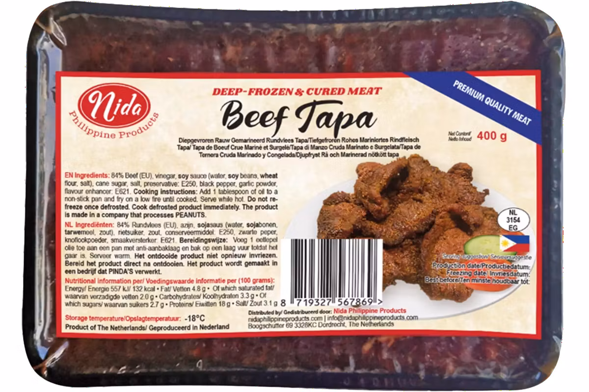 BEEF TAPA (pick up only)