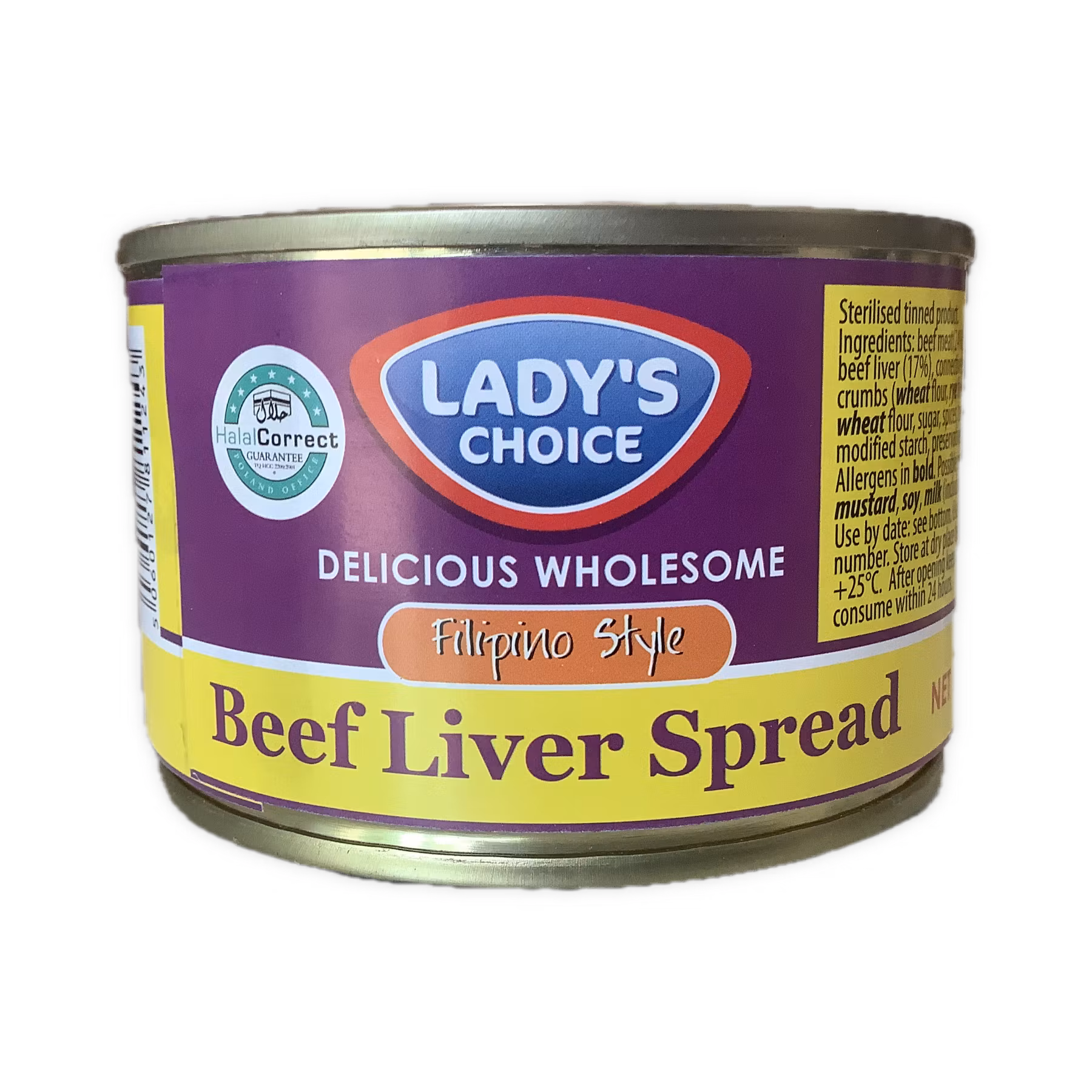 Lady’s choice beef liver spread