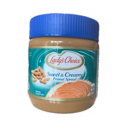 Lady’s choice sweet & creamy peanut spread