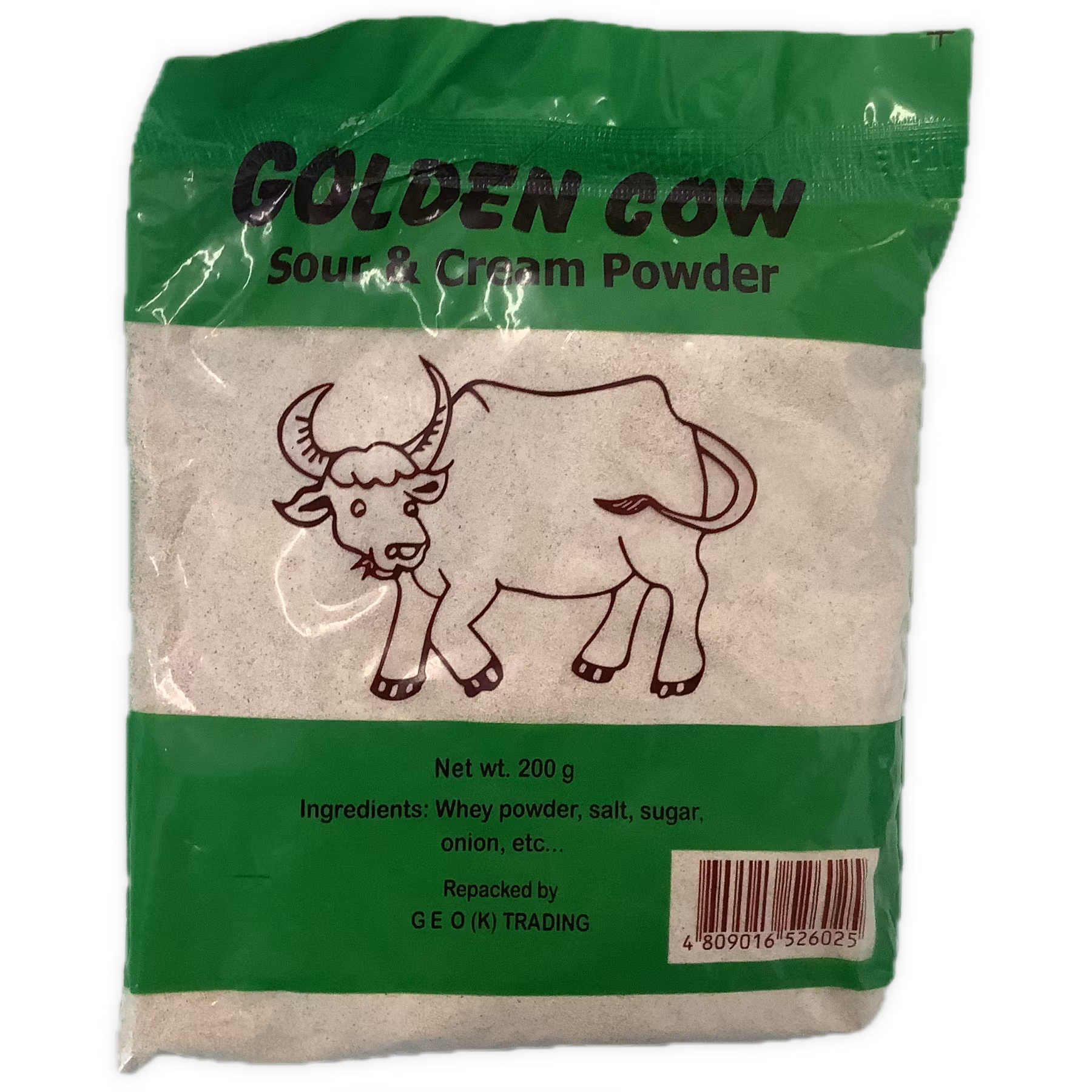 Golden cow sour & cream powder 200g