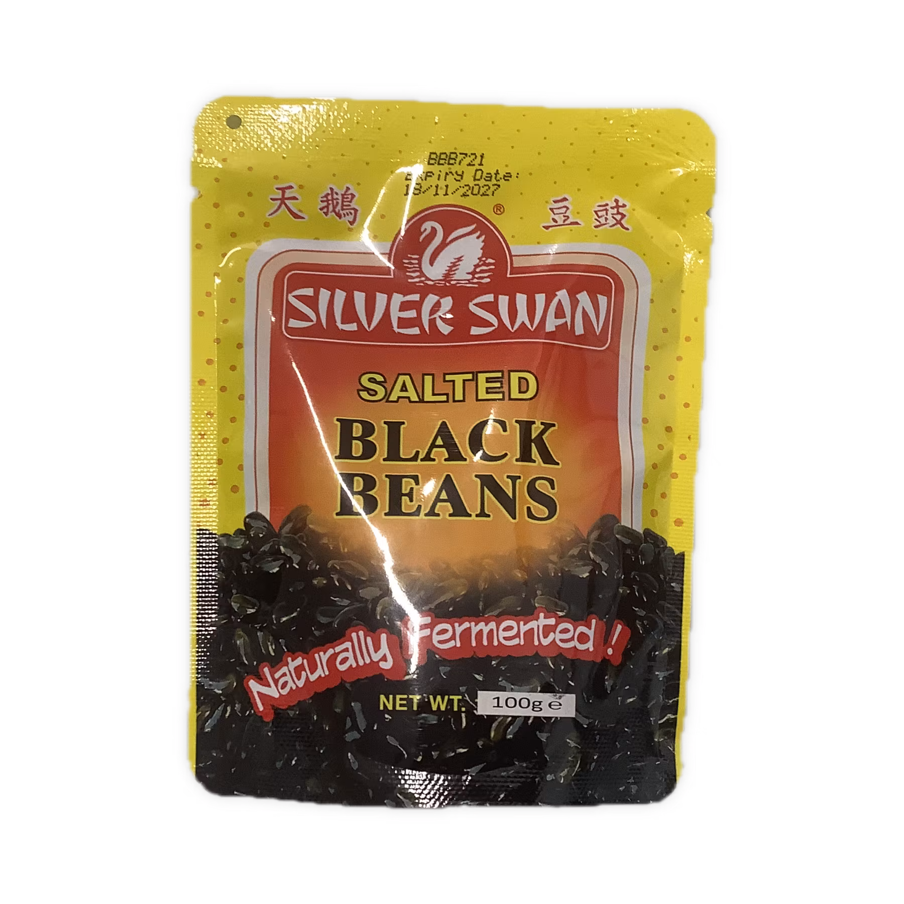 Silver swan salted black beans 100g