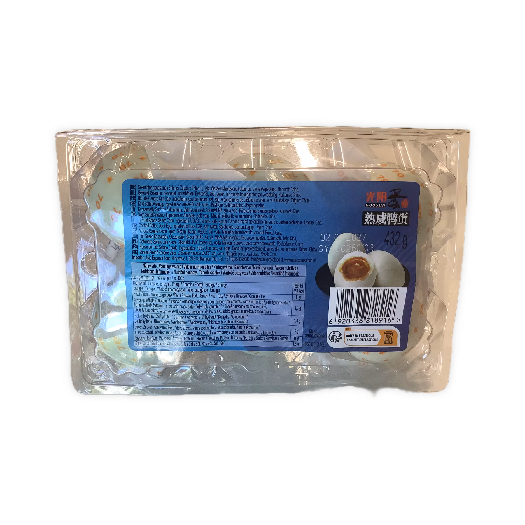Salted eggs