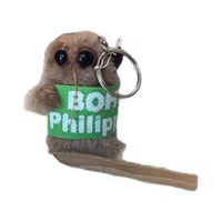 Tarsier key chain green