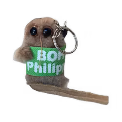 Tarsier key chain green