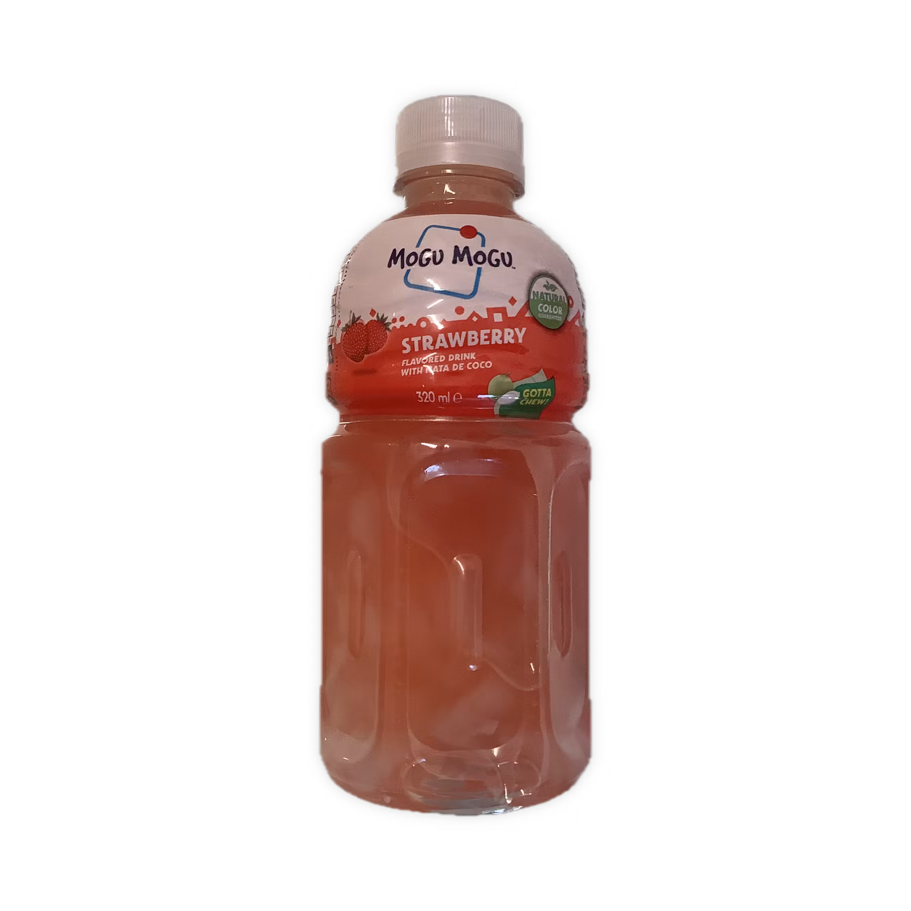 Mogu mogu strawberry flavored drink 320ml