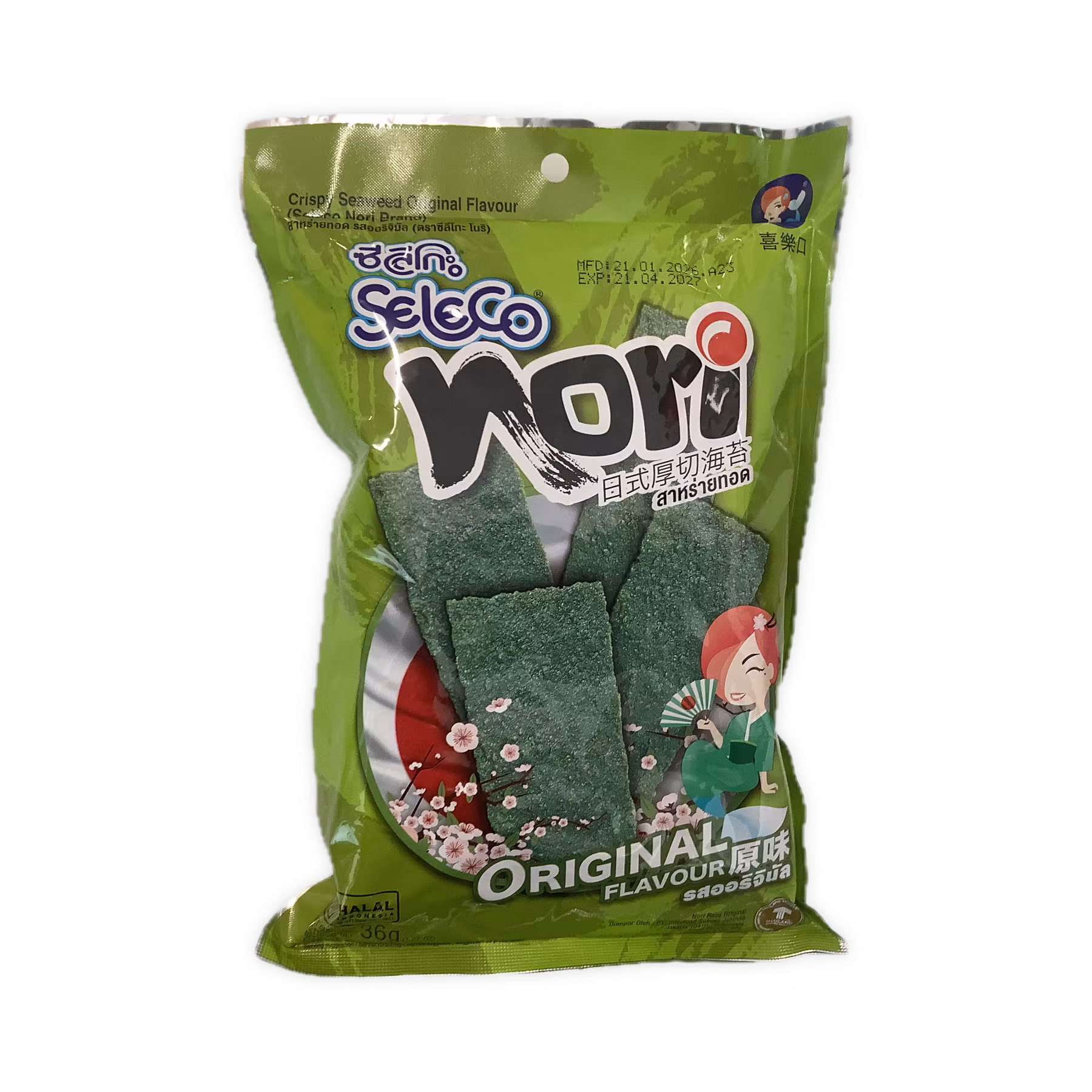 Seleco nori original flavour 36g