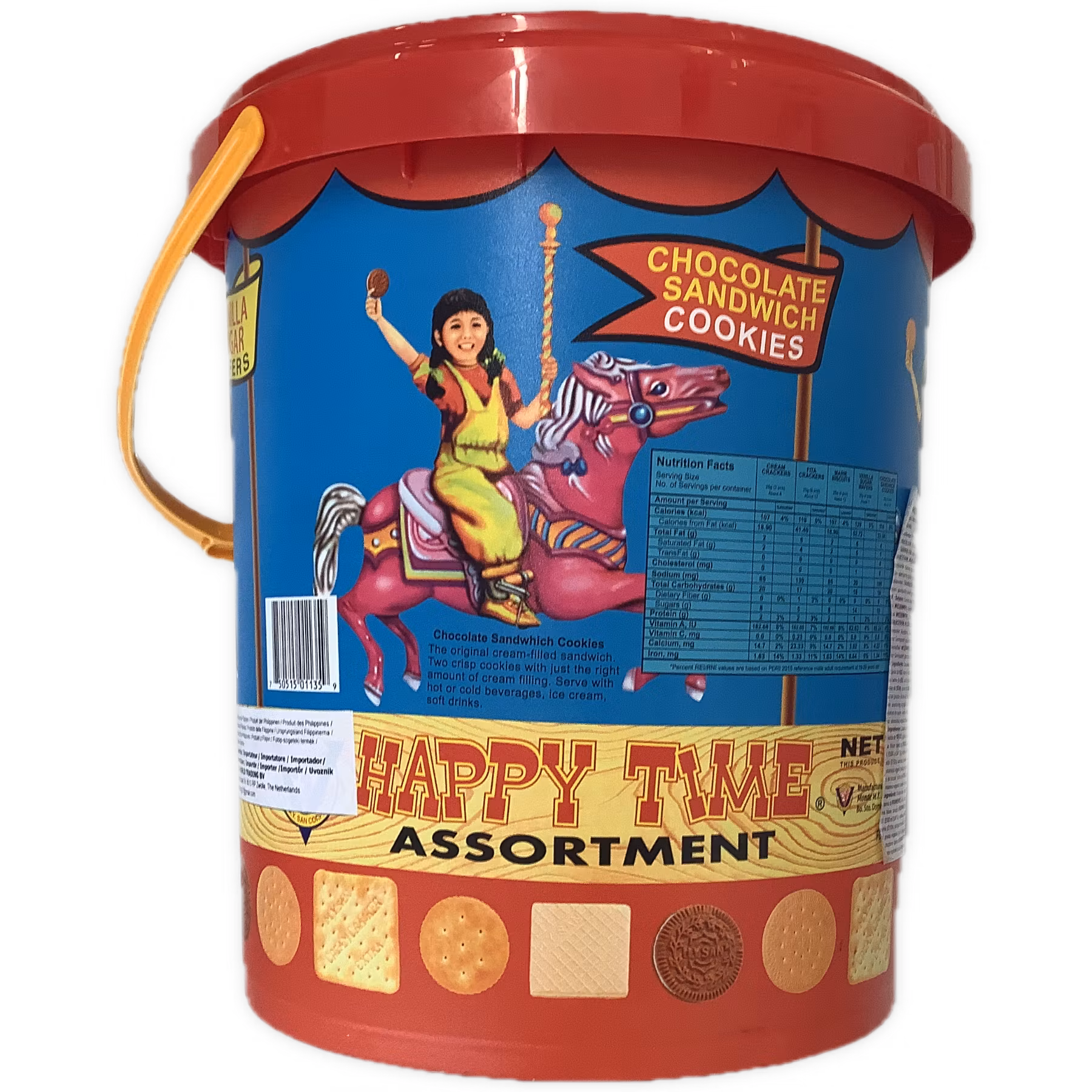 Happy time assortment biscuits 1,9kg