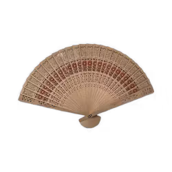 Handeld folding fan bamboo frame