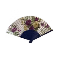 Handeld folding fan bamboo frame