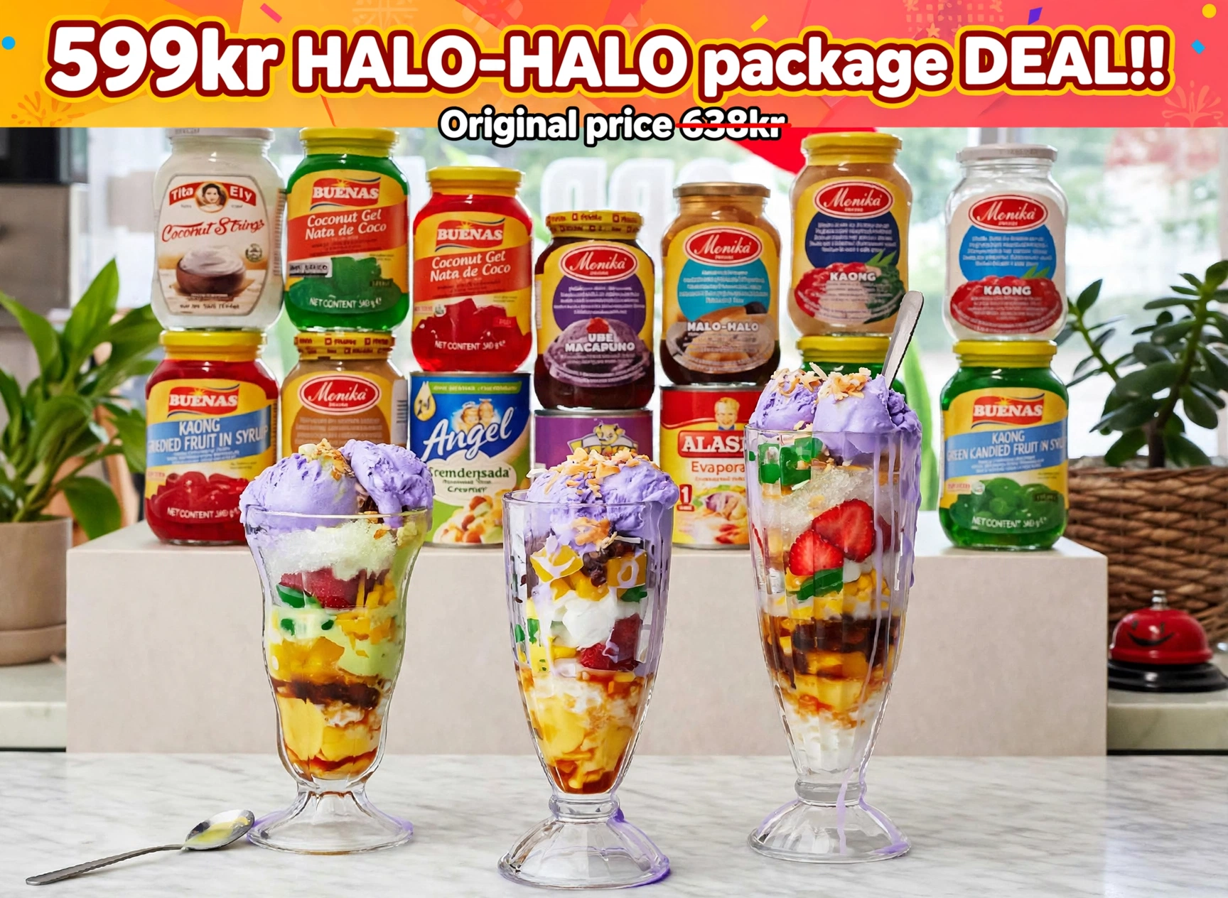 Halo-halo package deal Promo