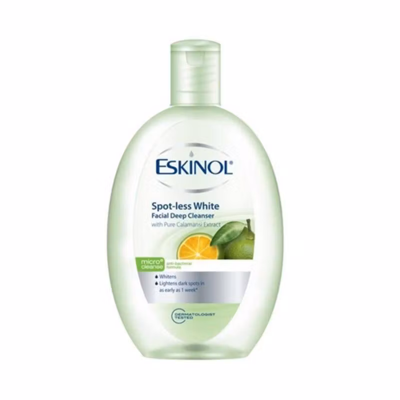 Eskinol Spot-less Glow Facial Deep Cleanser with Pure Calamansi Extract 225ml