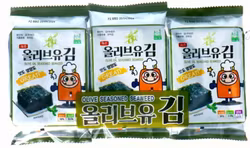 Garimi - Olive Oil Seaweed Snack Character Design 4.2g 3x