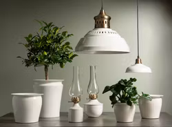 Lampa/Värmeljus Juno Emalj Shell