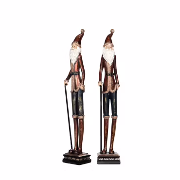 Tomte med käpp 70 cm