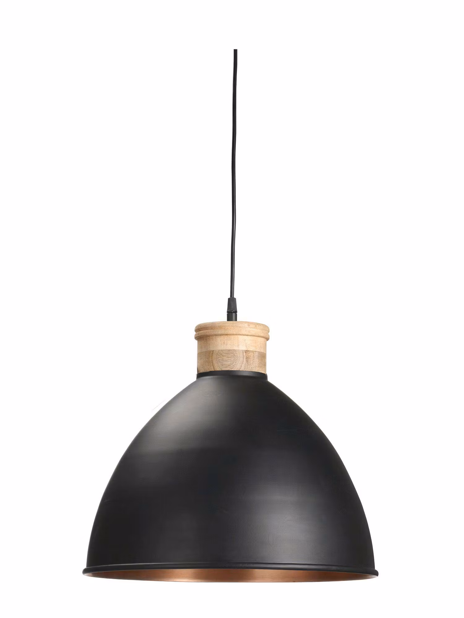 Roseville Taklampa Svart 42cm