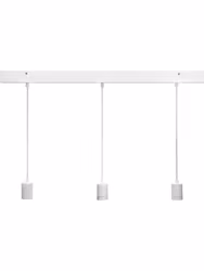 Line 3 ceiling light Rectang, white 80cm