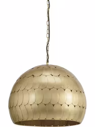 Petal Taklampa rund Mässing 46cm