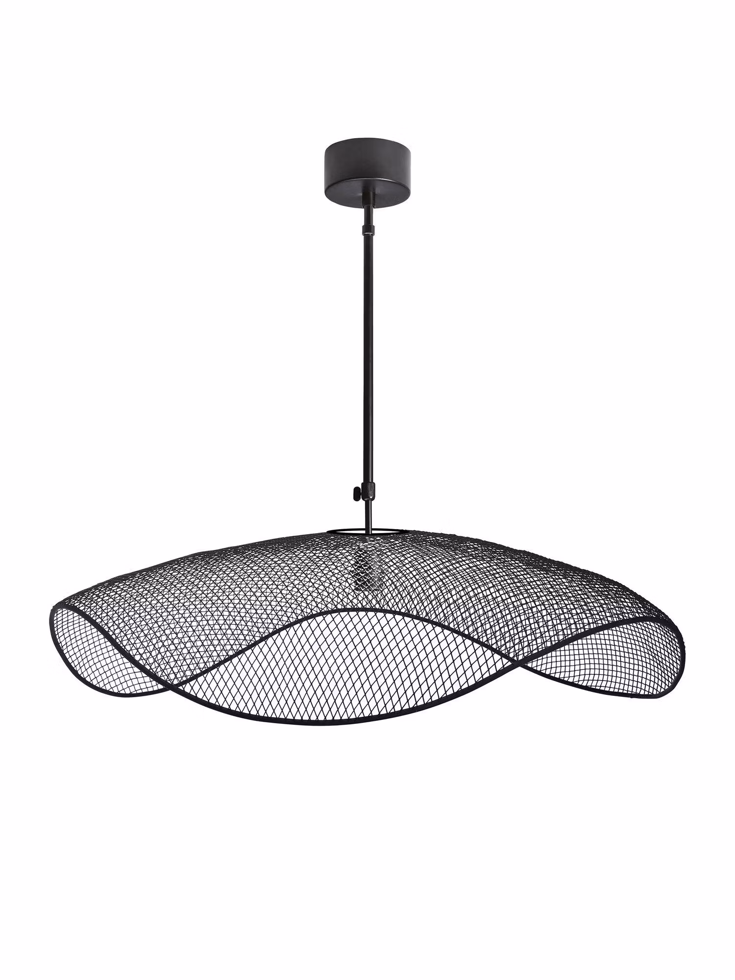 Vivi taklampa 79cm Svart metall takkopp
