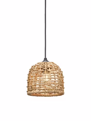 Cebu mini taklampa Natur 17cm